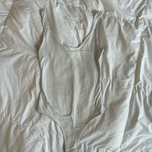 White tank bodysuit